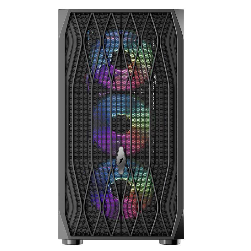 1ST PLAYER ARIYA AY7 SİYAH 750W 80+ ARGB 4X12CM FAN TEMPERLİ CAM MESH USB 3.0 ATX KASA -5082
