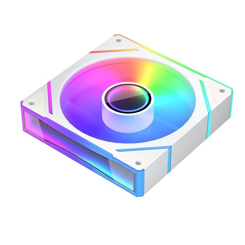 1ST PLAYER FC7 120MM ARGB PWM TEKLİ AYNA TASARIMLI BEYAZ KASA FANI -15238