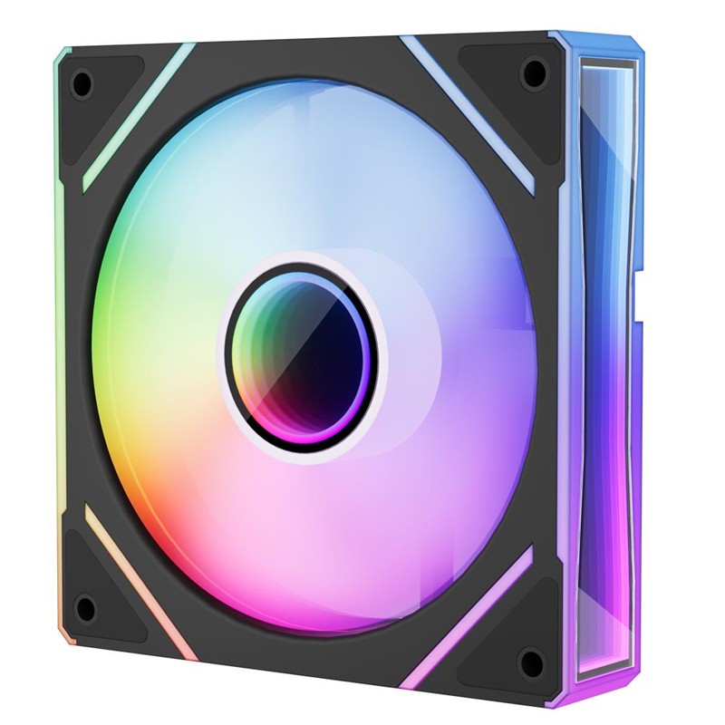 1ST PLAYER FC7 120MM ARGB PWM TEKLİ AYNA TASARIMLI SİYAH KASA FANI 