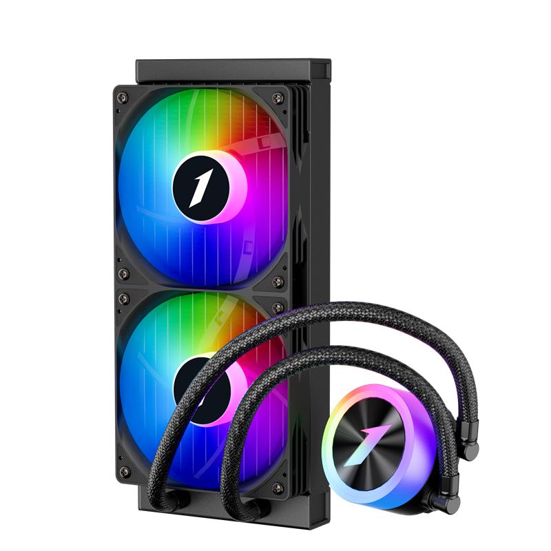 1ST PLAYER THUNDERSTORM TS1 240MM SİYAH ARGB AM5 / LGA1700 İŞLEMCİ SIVI SOĞUTUCU -8193