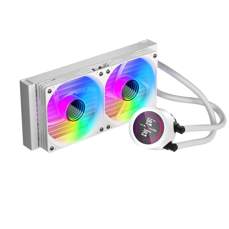 1ST PLAYER THUNDERSTORM TS4 240MM BEYAZ ARGB DİJİTAL SICAKLIK GÖSTERGELİ AM5, AM4 / LGA 1851, 1700 İŞLEMCİ SIVI SOĞUTUCU-15222