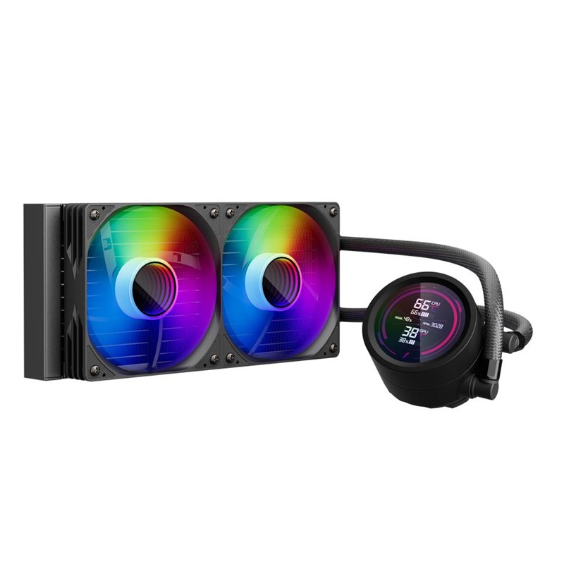 1ST PLAYER THUNDERSTORM TS4 240MM SİYAH ARGB DİJİTAL SICAKLIK GÖSTERGELİ AM5, AM4 / LGA 1851, 1700 İŞLEMCİ SIVI SOĞUTUCU-15245