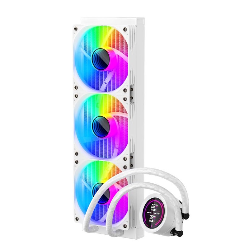 1ST PLAYER THUNDERSTORM TS4 360MM BEYAZ ARGB DİJİTAL SICAKLIK GÖSTERGELİ AM5, AM4 / LGA 1851, 1700 İŞLEMCİ SIVI SOĞUTUCU-15227