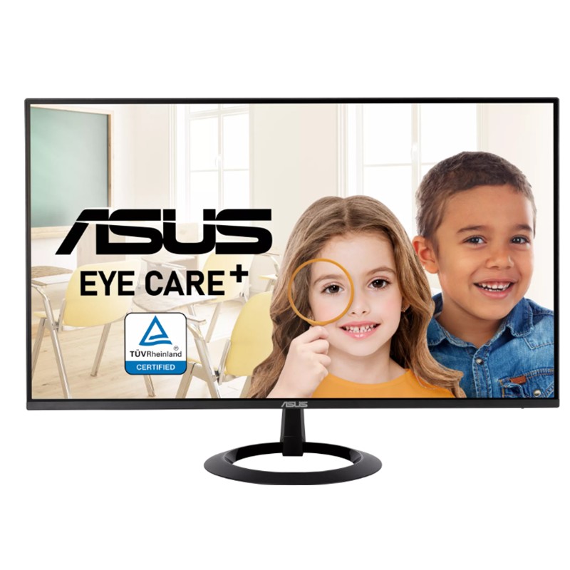 24 ASUS VZ24EHF IPS 1MS 100MHZ 1XHDMI FHD 1920X1080 ÇERÇEVESİZ VESA SİYAH 