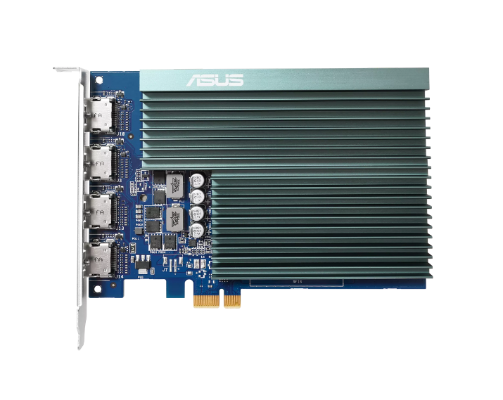 ASUS GEFORCE GT730-4H-SL-2GD5 2GB DDR5 64BIT 4XHDMI EKRAN KARTI -6643