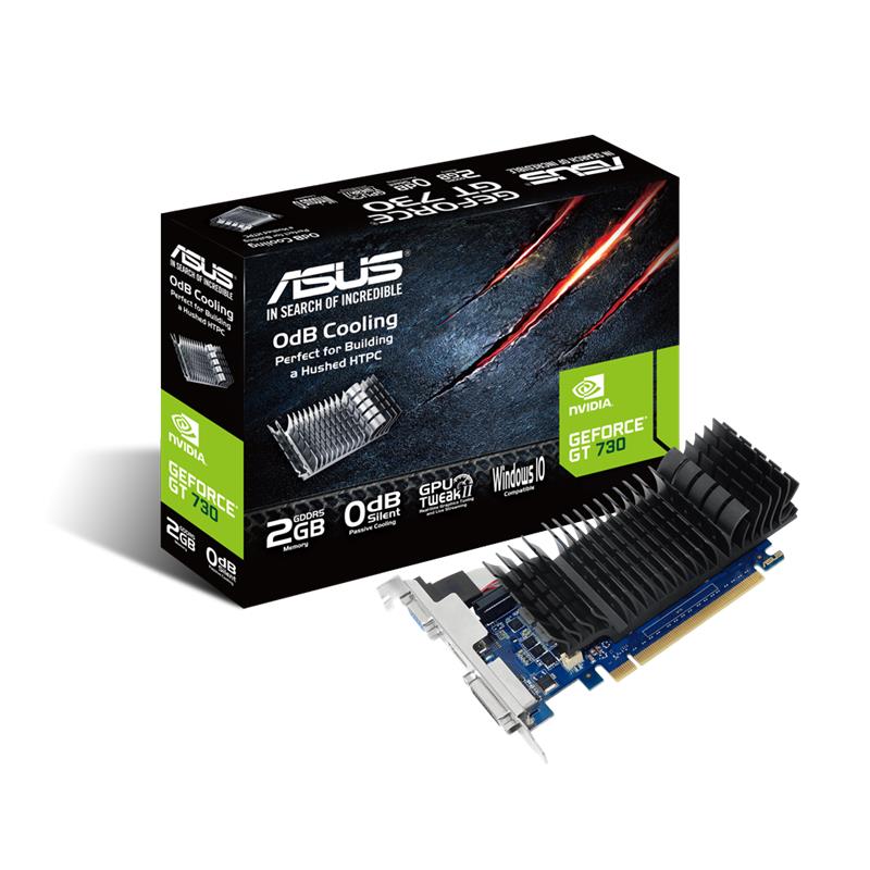 ASUS GEFORCE GT730-SL-2GD5-BRK 2GB DDR5 64BIT 1XVGA 1XHDMI 1XDVI EKRAN KARTI -5401