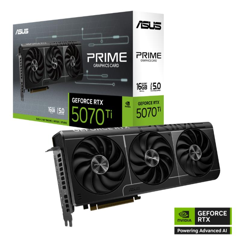 ASUS GEFORCE PRIME-RTX5070TI-16G 16GB GDDR7 256BIT 1XHDMI 3XDP EKRAN KARTI 