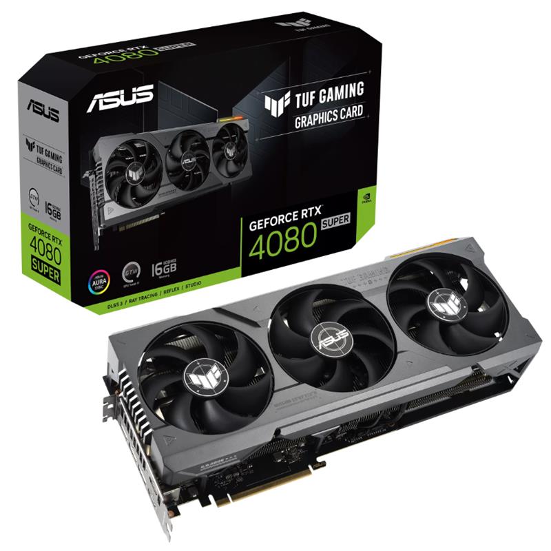 ASUS GEFORCE TUF-RTX4080S-16G SUPER 16GB GDDR6X 256BIT 2XHDMI 3XDP EKRAN KARTI 