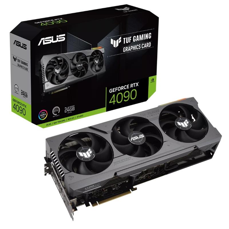 ASUS GEFORCE TUF-RTX4090-24G-GAMING 24GB GDDR6X 384BIT 2XHDMI 3XDP EKRAN KARTI 