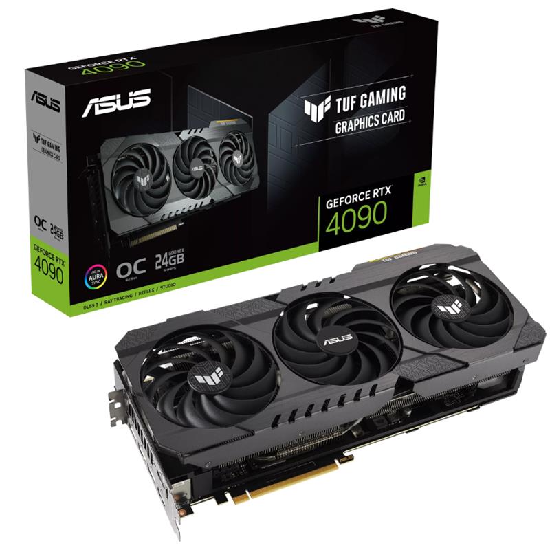 ASUS GEFORCE TUF-RTX4090-O24G-OG-GAMING 24GB GDDR6X 384BIT 2XHDMI 3XDP EKRAN KARTI 