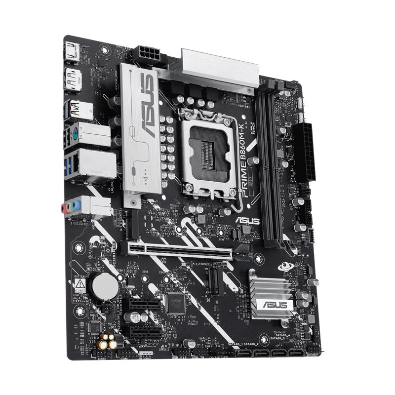 ASUS PRIME B860M-K DDR5 8800MT/S 1XHDMI 1XDP 2XM.2 USB 3.2 MATX 1851P (INTEL ULTRA PROCESSORS SERIES 2) -13675