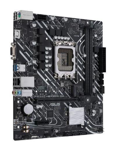 ASUS PRIME H610M-K D4 DDR4 3200MHZ 1XVGA 1XHDMI 1XM.2 USB 3.2 MATX 1700P (12. / 13. VE 14. NESİL İŞLEMCİ UYUMLU) -5174