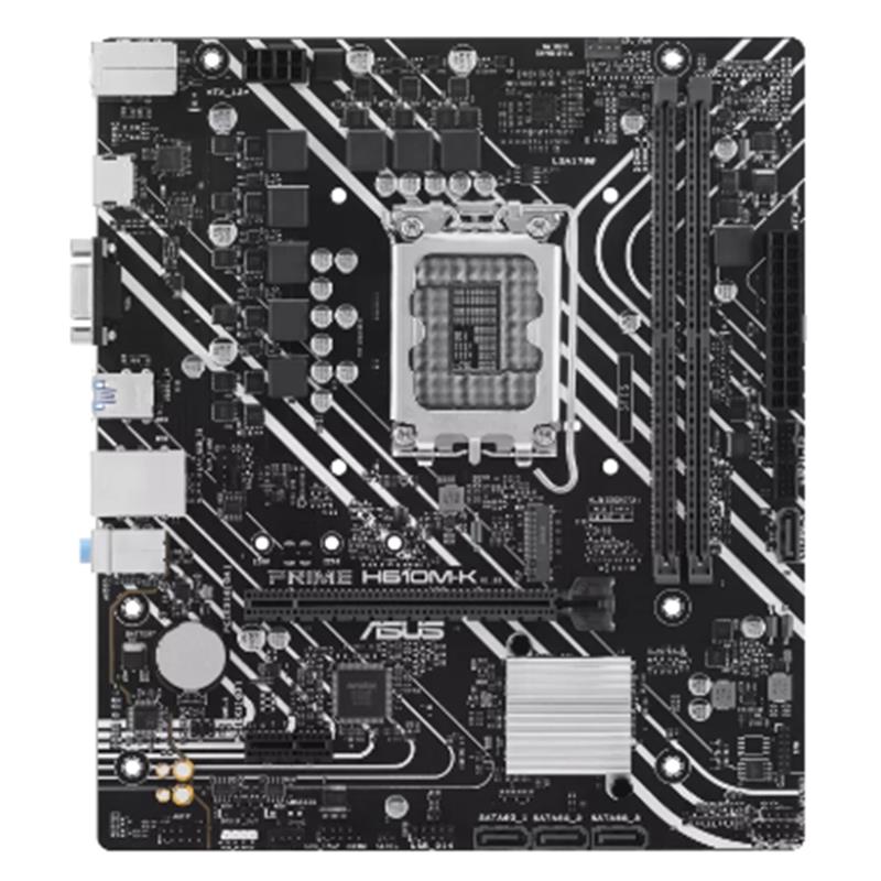 ASUS PRIME H610M-K DDR5 5600MHZ 1XVGA 1XHDMI 1XM.2 USB 3.2 MATX 1700P (12. / 13. VE 14. NESİL İŞLEMCİ UYUMLU) -5100