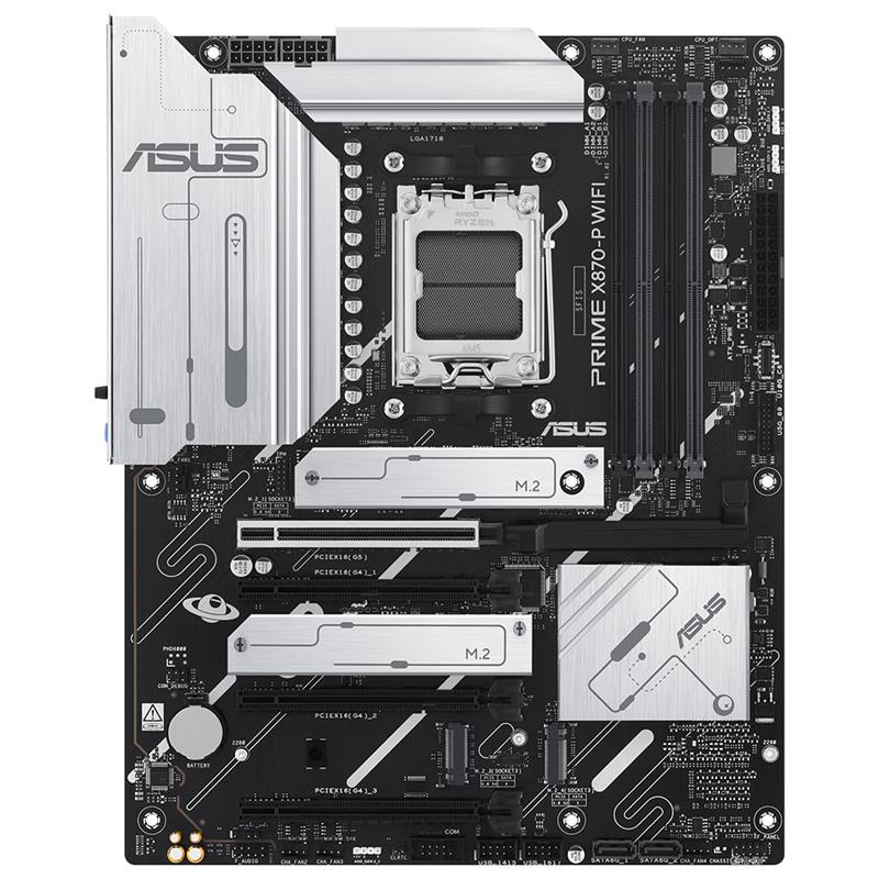 ASUS PRIME X870-P WIFI DDR5 8000MHZ 1XHDMI 2XUSB4 4XM.2 ATX AM5 (AMD AM5 9000/ 8000/ 7000 SERİ İŞLEMCİ UYUMLU) -5970