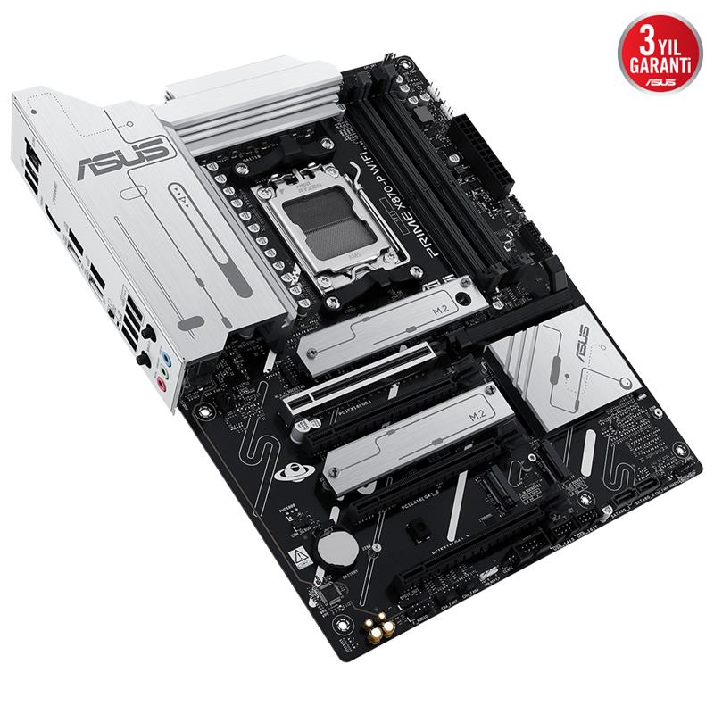 ASUS PRIME X870-P WIFI DDR5 8000MHZ 1XHDMI 2XUSB4 4XM.2 ATX AM5 (AMD AM5 9000/ 8000/ 7000 SERİ İŞLEMCİ UYUMLU) -5971