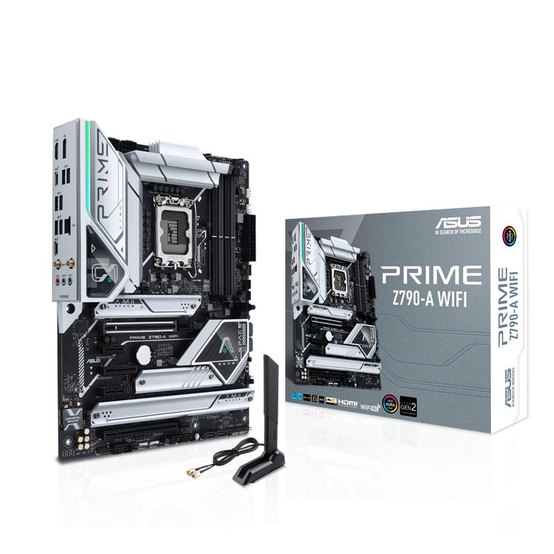 ASUS PRIME Z790-A WIFI DDR5 7200MHZ 1XHDMI 1XDP 3XM.2 USB 3.2 ATX 1700P (12. / 13. VE 14. NESİL İŞLEMCİ İLE UYUMLU) 