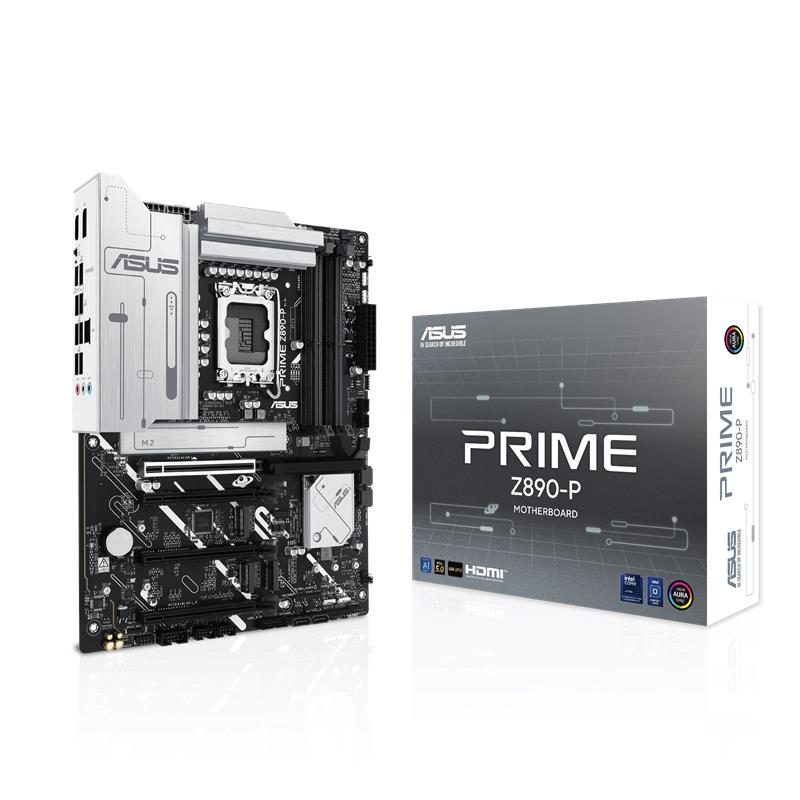 ASUS PRIME Z890-P DDR5 8666MT/S 1XHDMI 1XDP 1XUSB TYPE-C 4XM.2 ATX 1851P (INTEL ULTRA PROCESSORS SERIES 2) 