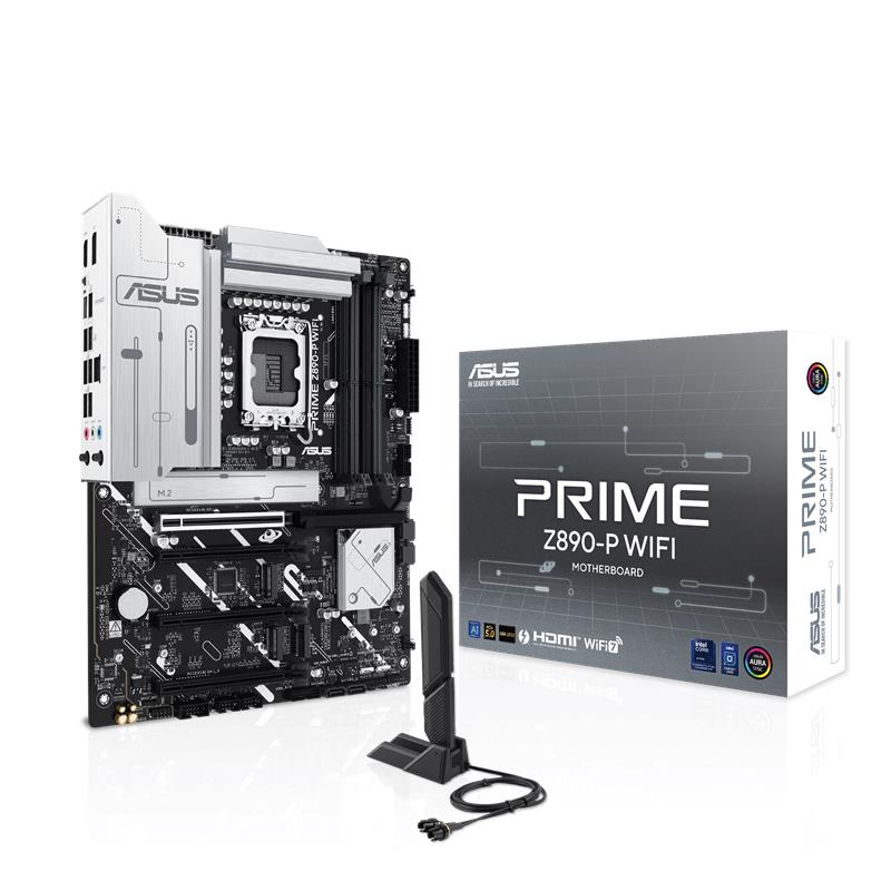 ASUS PRIME Z890-P WIFI DDR5 8666MT/S 1XHDMI 1XDP 1XUSB TYPE-C 4XM.2 ATX 1851P (INTEL ULTRA PROCESSORS SERIES 2) 