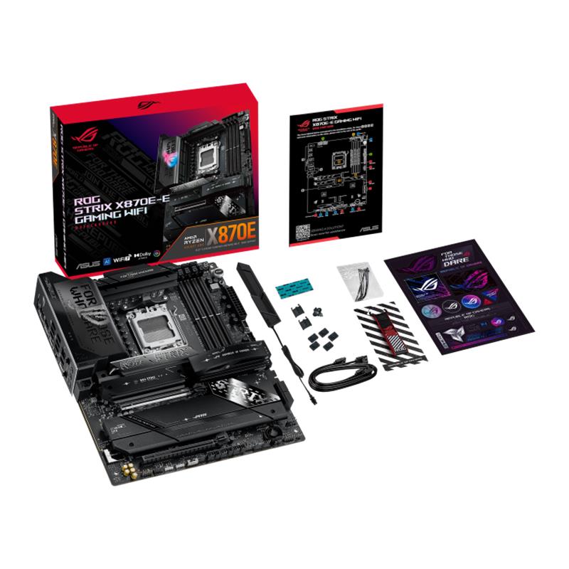 ASUS ROG CROSSHAIR X870E HERO DDR5 8000MHZ 1XHDMI 1XDP 4XM.2 AM5 ATX (AMD 9000/8000/7000 SERİ İŞLEMCİ UYUMLU) 