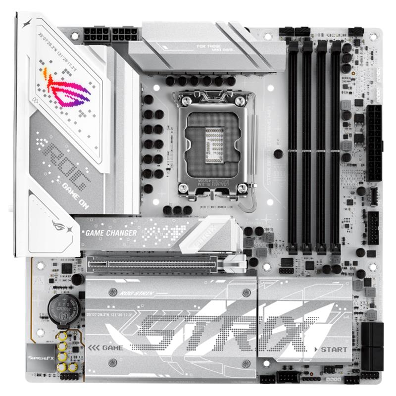 ASUS ROG STRIX B860-G GAMING WIFI DDR5 9066MT/S 1XHDMI 1XDP 4XM.2 TYPE-C MATX 1851P (INTEL ULTRA PROCESSORS SERIES 2) -13672