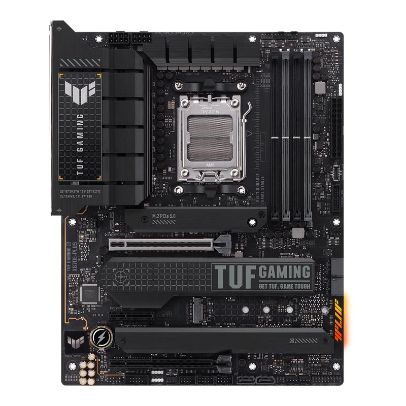 ASUS TUF GAMING X670E-PLUS DDR5 6400MHZ 1XHDMI 1XDP 4XM.2 USB 3.2 ATX AM5 (AMD AM5 7000 SERİSİ İLE UYUMLU ) 