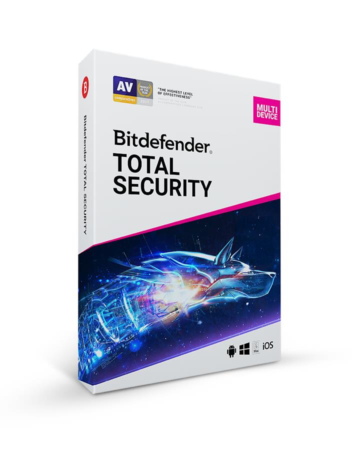 BITDEFENDER TOTAL SECURITY 5KULL. 1YIL - DijitalKod