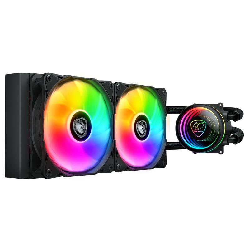 COUGAR POSEIDON ELITE ARGB 240MM LIQUID COOLER SİYAH SIVI SOĞUTMA İŞLEMCİ -8563