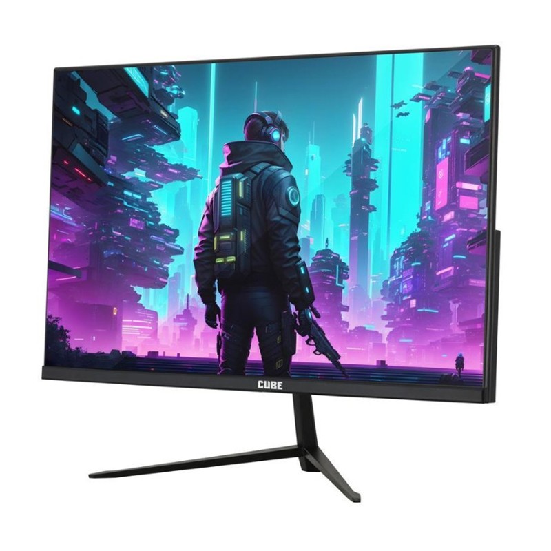 23.8 CUBE PF-24P180F05 IPS 0.5MS 180HZ HDMI DP USB FHD 1920X1080 SIYAH VESA GAMING SIFIR OLU PIXEL -15258