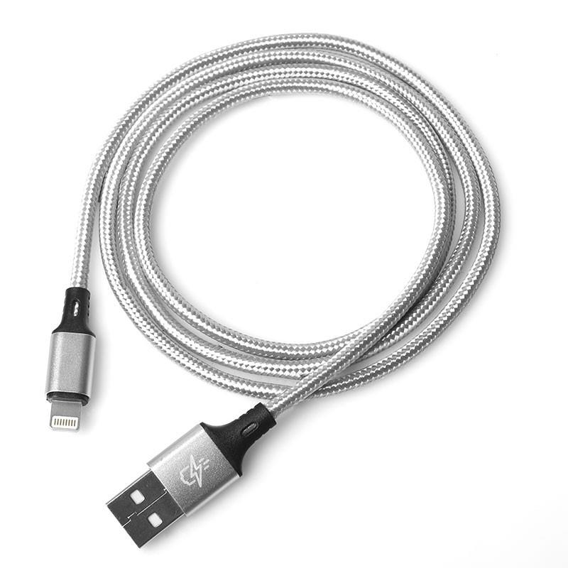 DARK DK-CB-LT100BR USB TO LİGHTNİNG 1MT ÖRGÜLÜ  QUİCK CHARGE  DESTEKLİ ŞARJ VE DATA KABLOSU -9461