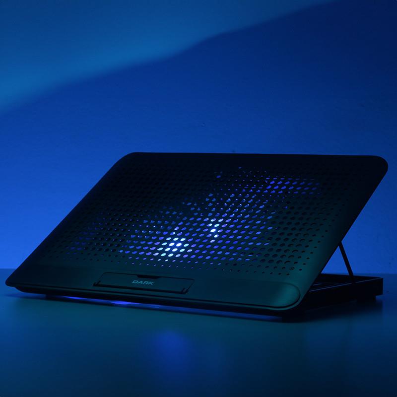 DARK LUNA DKACNBLNB 15.4 YUKSEKLIK AYARLI 2XUSB NOTEBOOK SOĞUTUCU VE STAND -9214