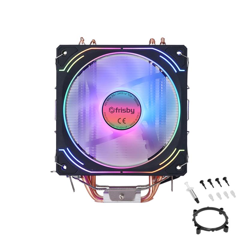 FRISBY FCL-F1334C (P4S) INTEL 1366/115X/1200/1700-AMD AM2/AM2+/AM3/AM4/AM5 İŞLEMCİ FAN -14022