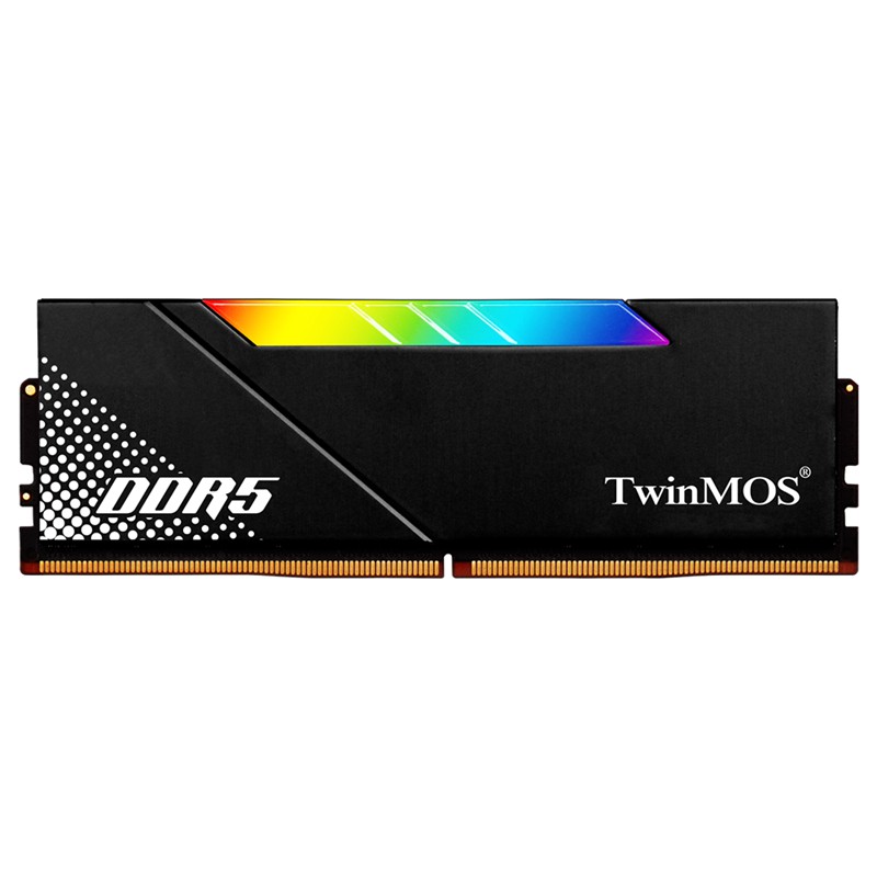 16 GB DDR5 6000MHZ CL36 RGB SİYAH VOLTX TWINMOS SOĞUTUCULU DT TMD516GB6000URGB36B 