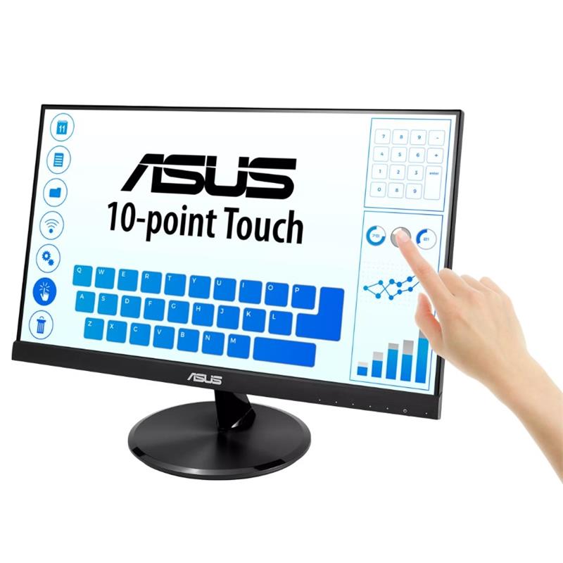 21.5 ASUS VT229H IPS 5MS 60MHZ 1XVGA 1XHDMI FHD 1920X1080 HOPARLÖR ÇERÇEVESİZ DÜŞÜK MAVİ IŞIK DOKUNMATİK EKRAN VESA -16060254