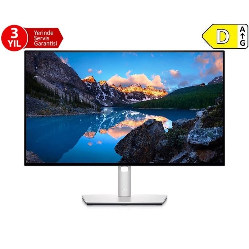 23.8 DELL ULTRASHARP FHD U2424HE 5MS 120HZ HDMI+USB+DP IPS PIVOT MONITOR -18857
