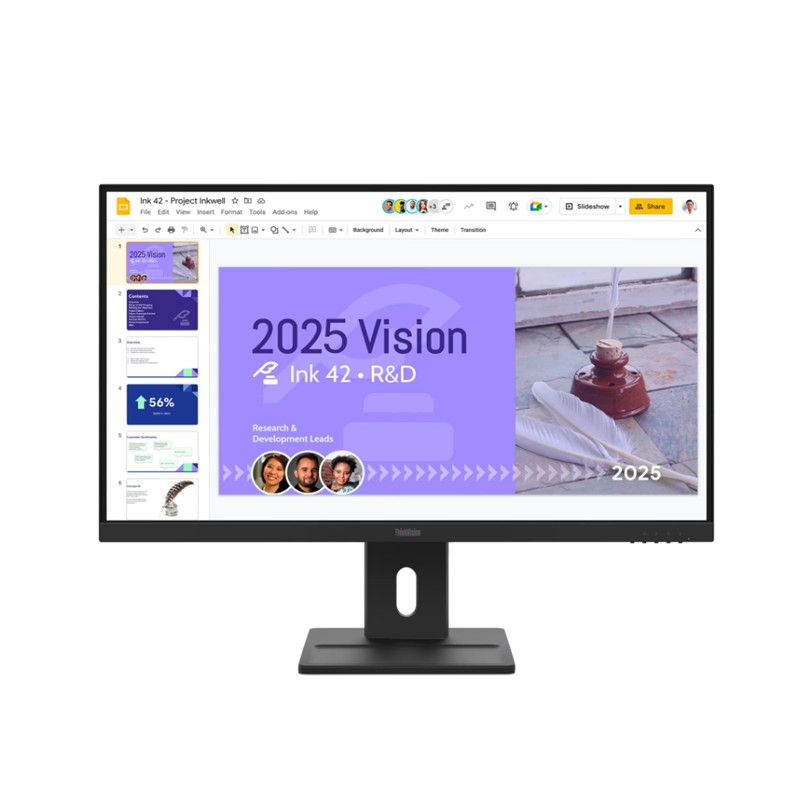 23.8 LENOVO E27Q-40 THINKVISION 64BDGAT4TK 4MS 100HZ HDMI+DP WLED MONITOR 