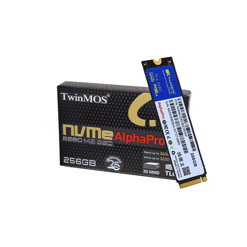 256 GB TWINMOS M.2 PCIE NVME 3600/3250 NVMe256GB2280AP -3158738
