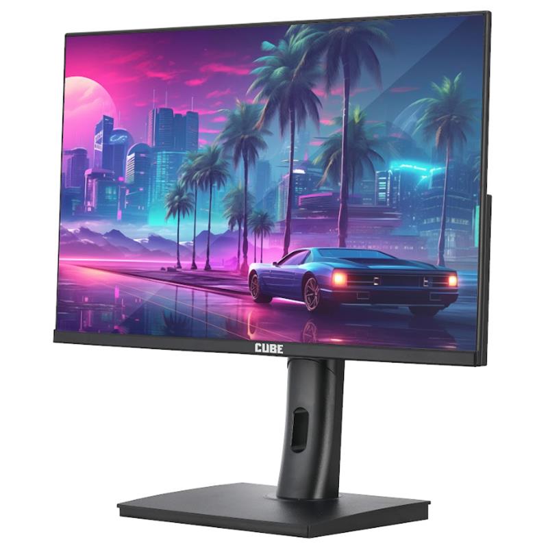 27 CUBE PA-27V165F VA 1MS 165HZ 2XHDMI 2XDP 2K QHD 2560X1440 FREESYNC YUKSEKLIK AYARI VESA PIVOT RGB SIYAH SIFIR OLU PIX-18828