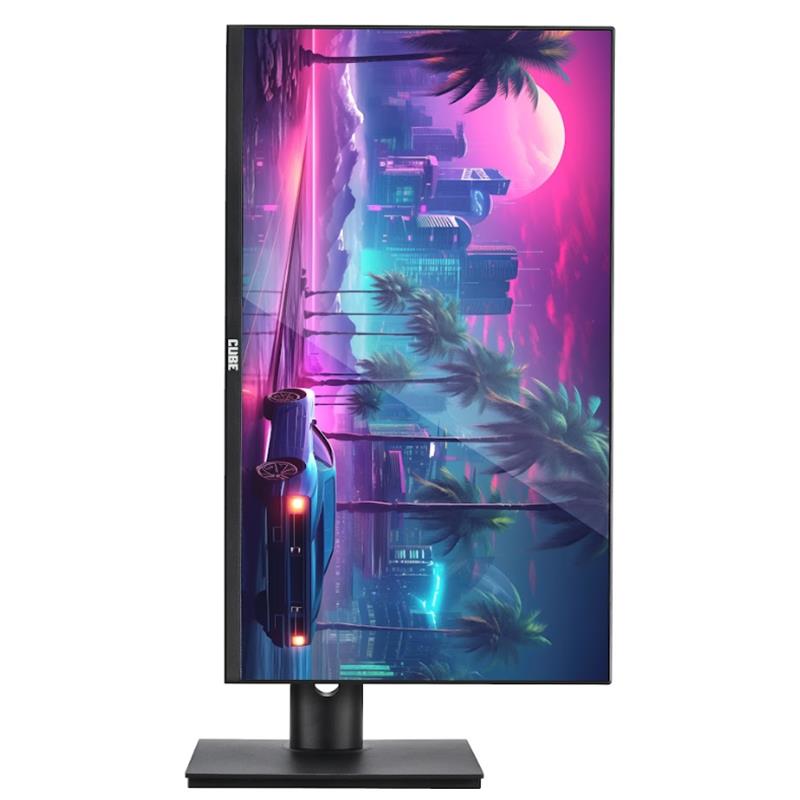 27 CUBE PA-27V165F VA 1MS 165HZ 2XHDMI 2XDP 2K QHD 2560X1440 FREESYNC YUKSEKLIK AYARI VESA PIVOT RGB SIYAH SIFIR OLU PIX-18829