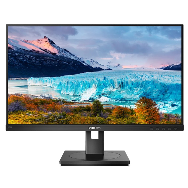27 PHILIPS 275S1AE/00 IPS 4MS 75MHZ 1XHDMI 1XDP 1XDVI 2K QHD 2560X1440 HOPARLÖR YÜKSEKLİK AYARI FLICKER-FREE VESA 