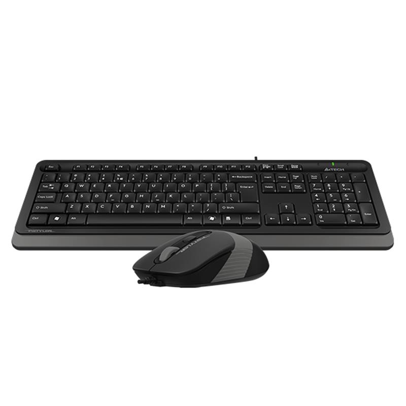 A4 TECH F1010 Q USB GRİ MM KABLOLU KLAVYE MOUSE SET -3156688