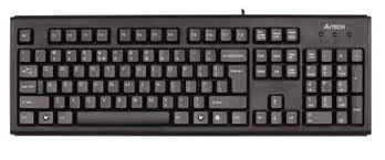 A4 TECH KM-720 F TR MM SİYAH USB KABLOLU KLAVYE 