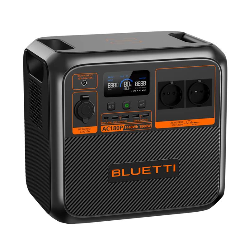 BLUETTI AC180P 1800W 1440WH TAŞINABİLİR GÜÇ İSTASYONU -19030