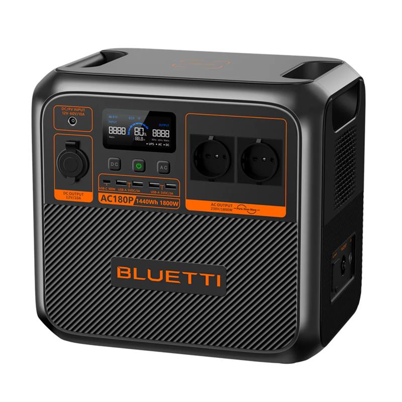 BLUETTI AC180P 1800W 1440WH TAŞINABİLİR GÜÇ İSTASYONU -19031