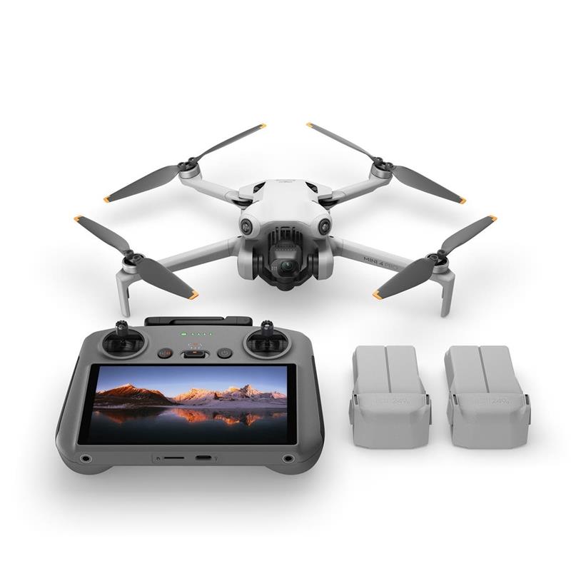 DJI MINI 4 PRO FLY MORE COMBO PLUS (DJI RC 2 EKRANLI KUMANDALI) (RESMI DIST GARANTILI) 
