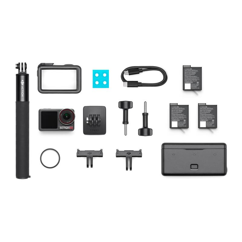 DJI OSMO ACTION 5 PRO ADVENTURE COMBO AKSİYON KAMERA (RESMI DIST GARANTILI) -3046614