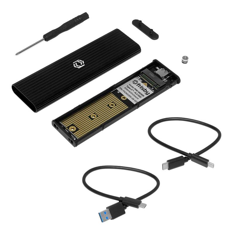 FRISBY FHC-M2305 TYPE-C USB 3.1 - M.2 PCIE NVME SSD ALÜMİNYUM DİSK KUTUSU -3174067