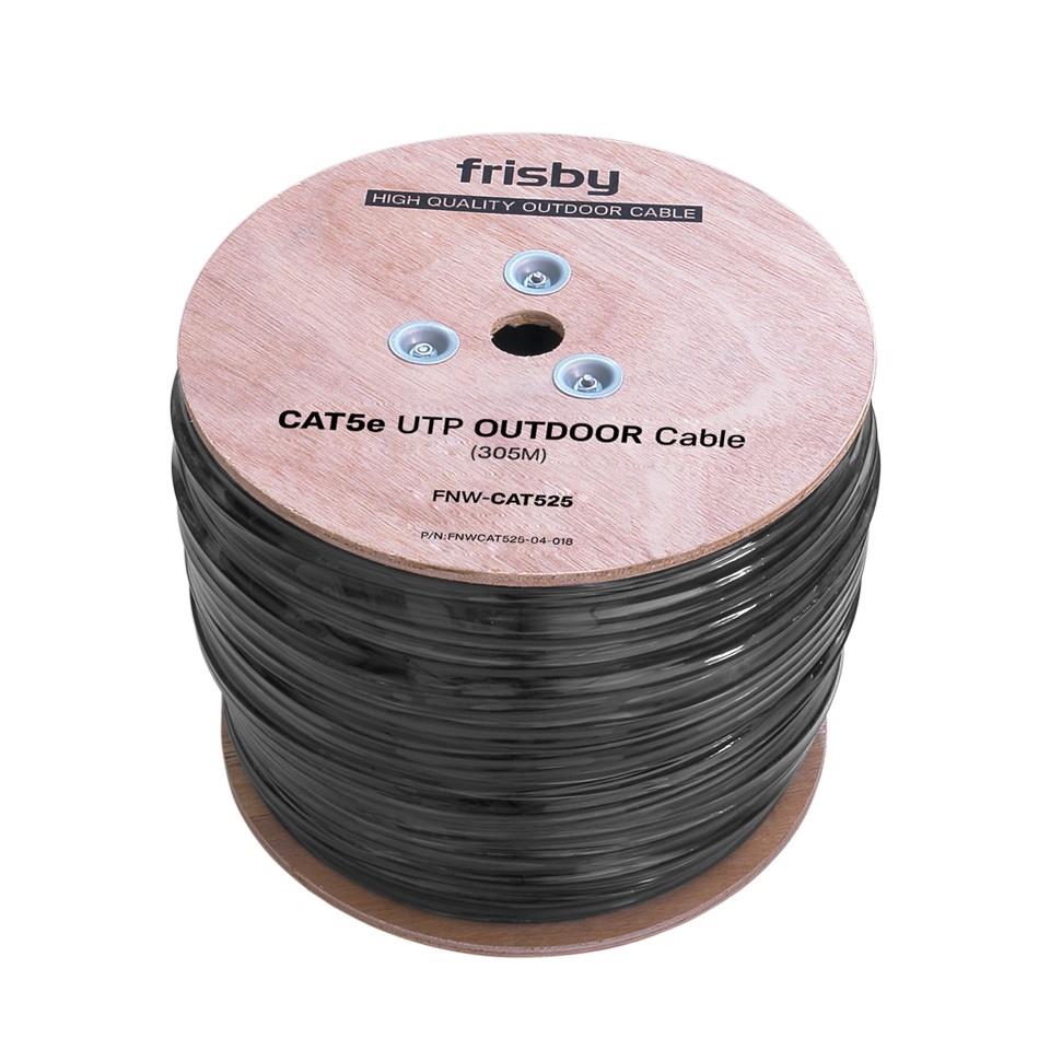 FRISBY FNW-CAT525 305MT 0.45MM 26AWG CAT5E DIŞ MEKAN UTP KABLO -3143408