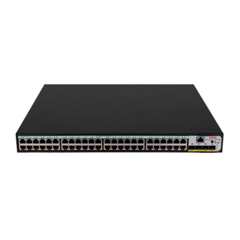 H3C 9801A4MS S1850V2-52X-PWR 48 PORT GIGABIT+4X10GB SFP+ 1XCONSOLE PORT YÖNETİLEBİLİR 370W POE RACKMOUNT SWITCH 