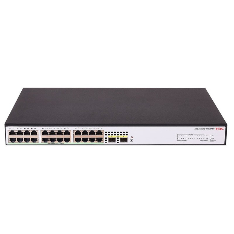 H3C AOLYNK S1600V2-18P-HPWR 16 PORT GIGABIT + 2XGB SFP UPLINK 240W POE YÖNETİLEBİLİR SWITCH 