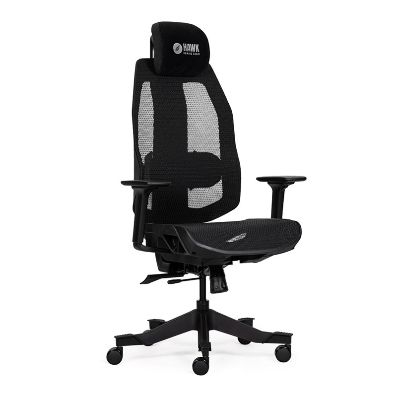 HAWK GAMING CHAIR NOVA FİLELİ SİYAH OYUNCU KOLTUĞU -26042